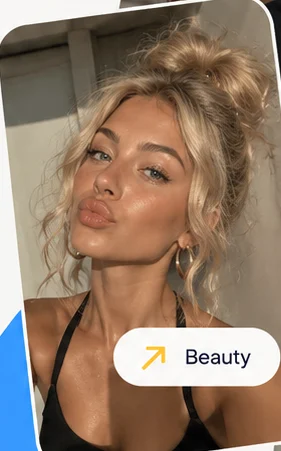 Beauty content creator